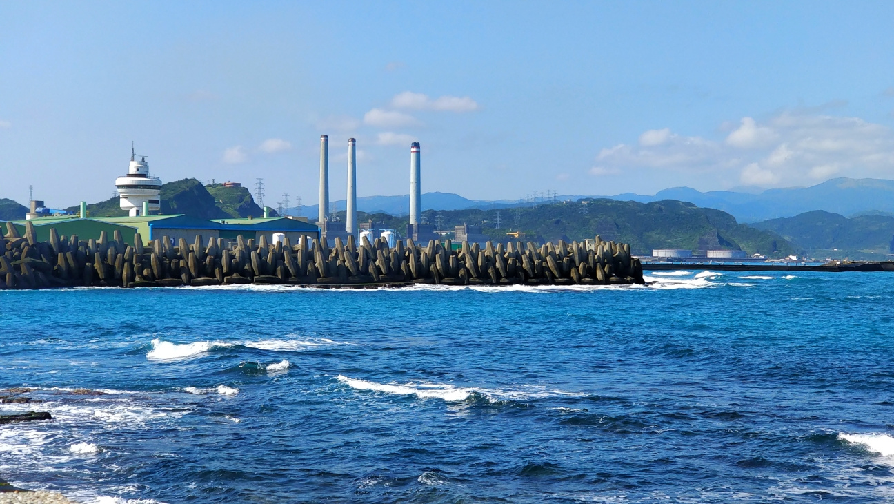 台湾之美,碧海蓝天,花团锦簇